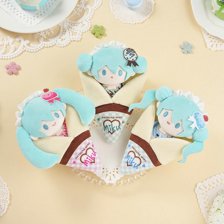 Character Vocal Series 01: Hatsune Miku Crêpe Mascot Keychain A/B/C