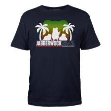 Jabberwock Island Vacation Men's Tee