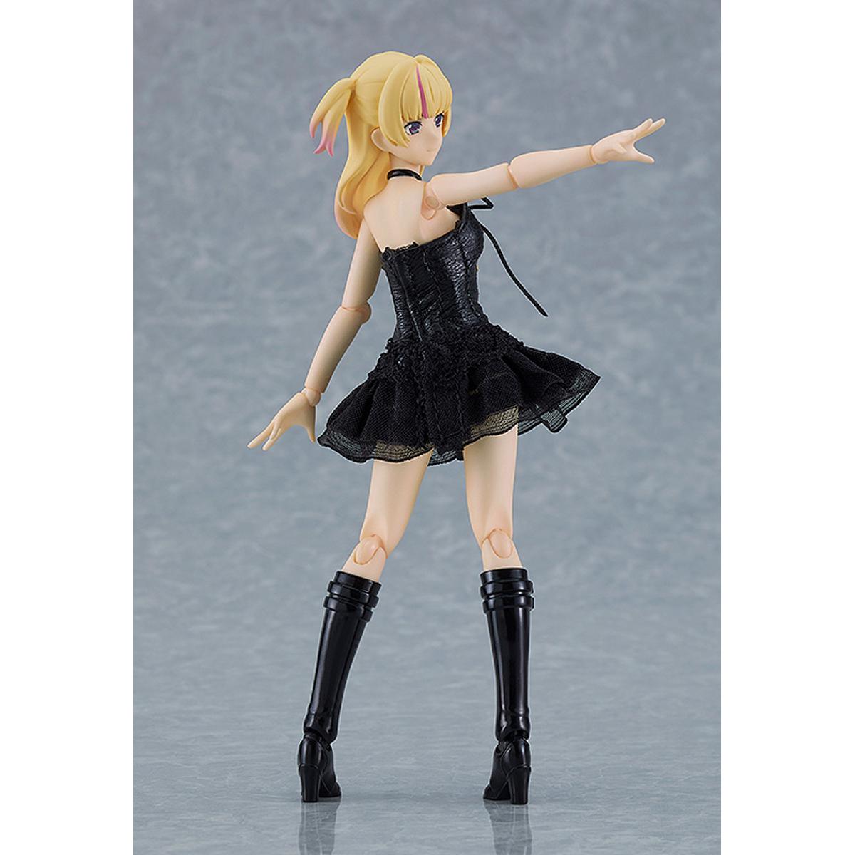 figma Female Body (Yuki) with Black Corset Dress  Outfit,Figures,figma,figma,Original Character