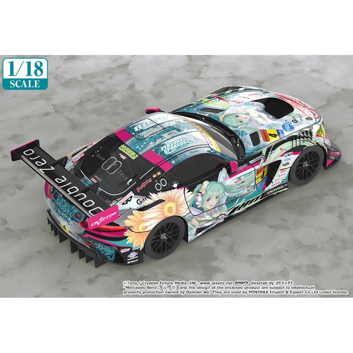 1 18th Scale Good Smile Hatsune Miku Amg 17 Super Gt Ver Gsc Online Exclusive Edition Figures Other Hatsune Miku Gt Project