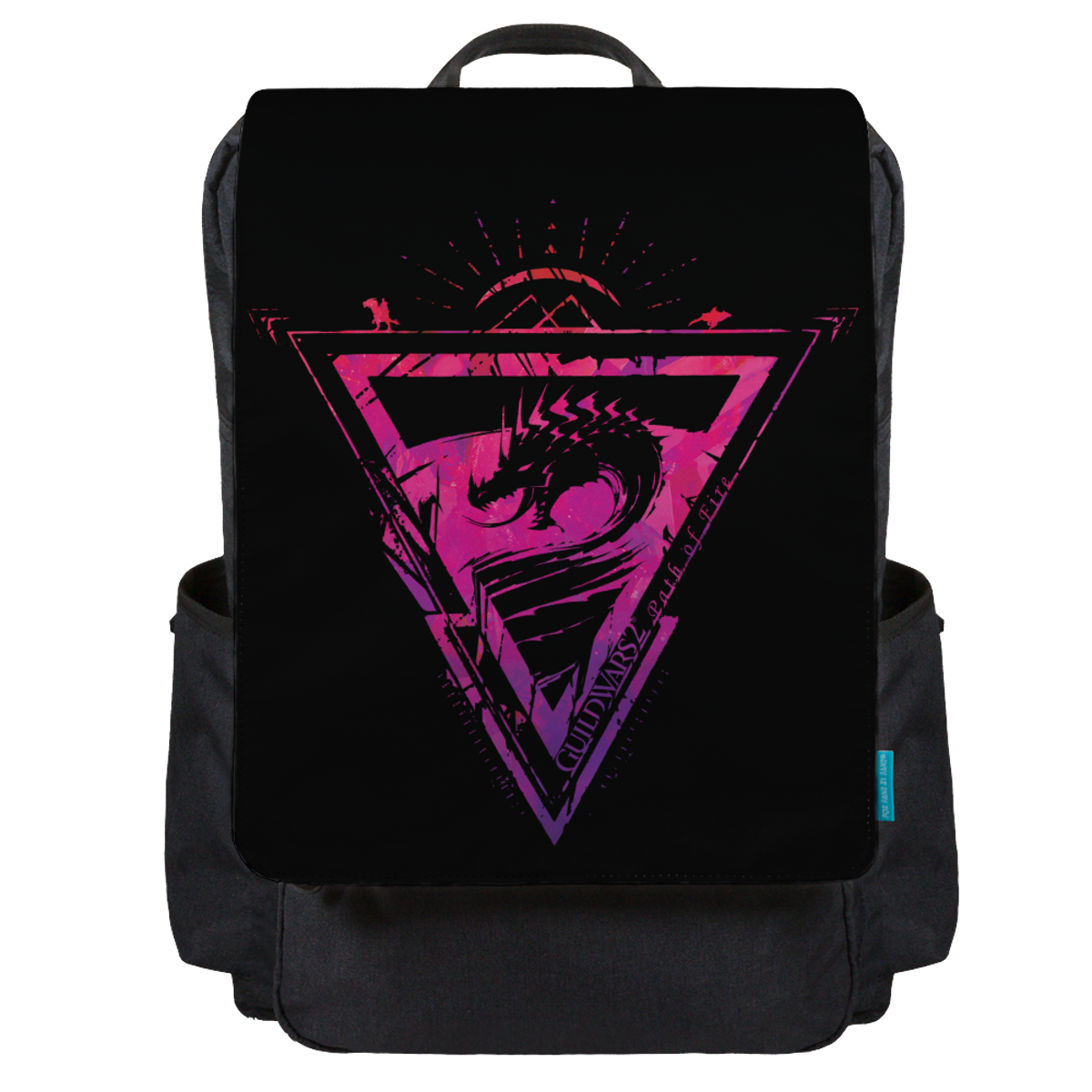 Path of Fire Emblem Purple Backpack Flap