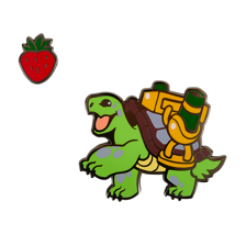 Siege Turtle Enamel Pin