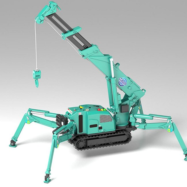 MODEROID MAEDA SEISAKUSHO Spider Crane (Green)