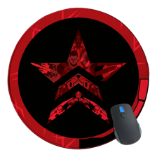 Renegade Commander Round Mousepad