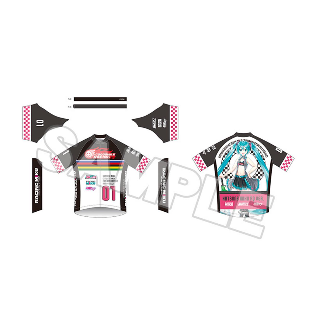 Hatsune Miku GT Project 100th Race Commemorative Art Project Art Omnibus Cycling Jersey
