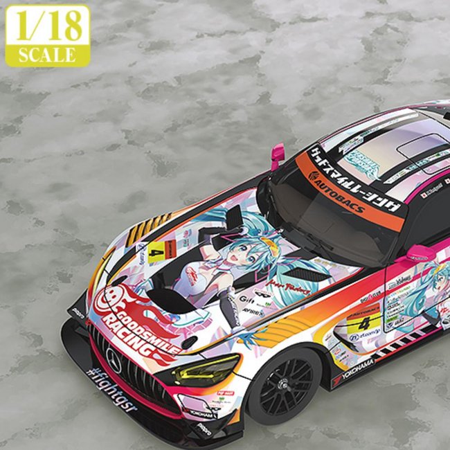 1/18th Scale Good Smile Hatsune Miku AMG 2021 SUPER GT 100th Race Commemorative Ver. - GSC Online Exclusive Edition