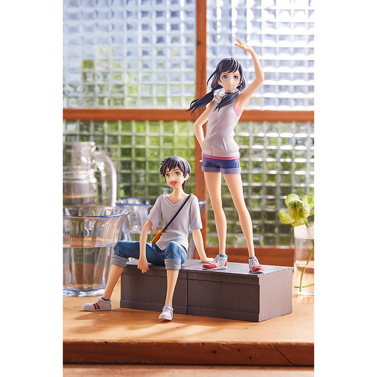 Amano Hina /& Morishima Hodaka POP UP PARADE Weathering With You PVC Figure New