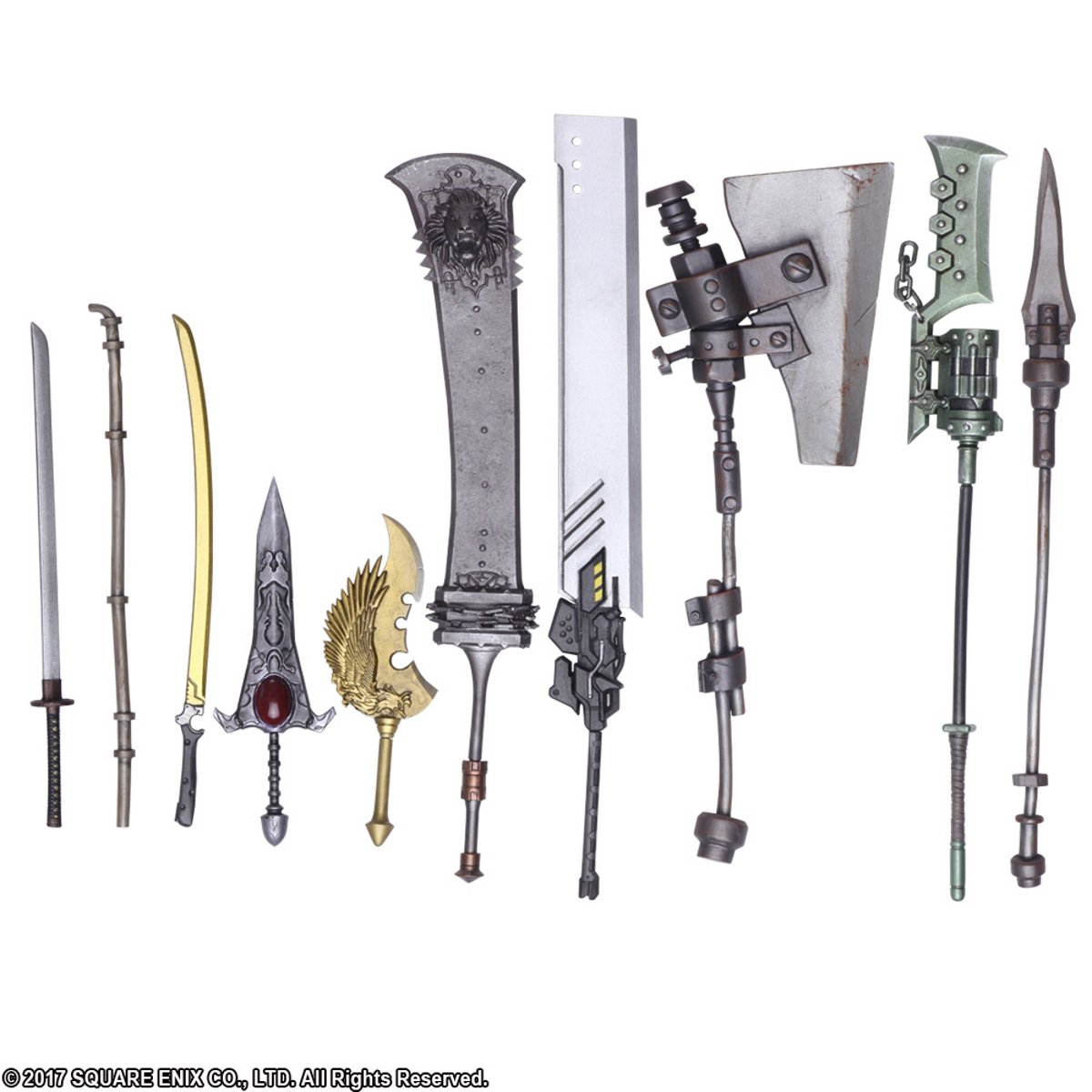 Nier Automata Bring Arts 5 YoRHa-Issue Blade Figure Weapon Trading Collection