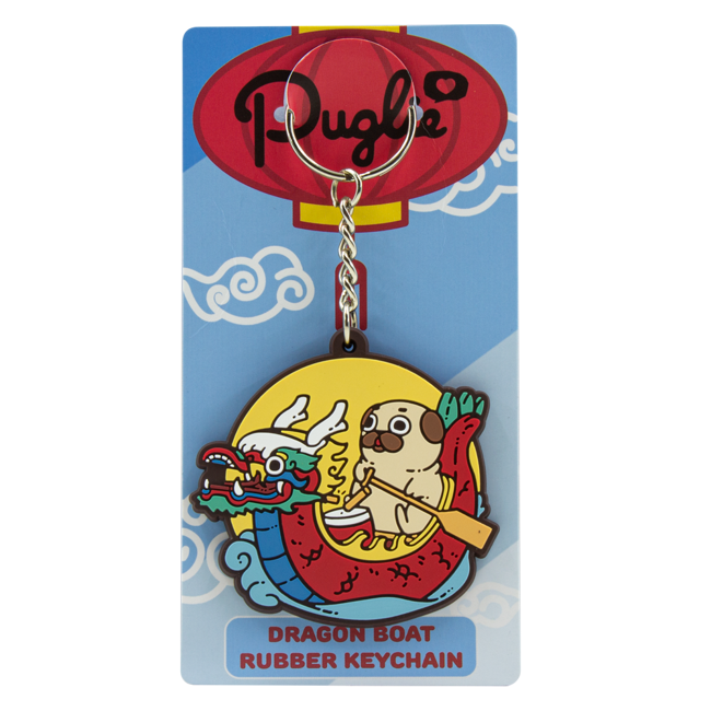 Puglie Dragon Boat Keychain