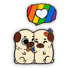 Puglie Pride Cuddle Pin Sets