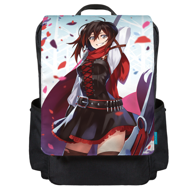 Ruby's Rose Petals Backpack Flap